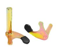 Motorcycle Rear Stand - 2pcs Iron Paddock Stand Attachments, Swingarm Spool Lift Stand For Mountain, Road, And Fixed Gear Bikes, Heavy-Duty Wheel Lift Frame Accessories, U-Shaped And L-Shaped Support