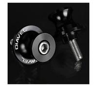 Motorcycle Rear Stand Swing Arm Spool FOR DIAVEL 2011-2025 Motorcycle CNC Aluminum 6MM Swingarm Spools Slider Stand Screws(6MM Black LOGO)