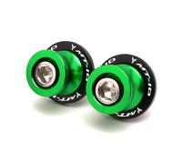Motorcycle Rear Stand Swing Arm Spool For MT03 MT09 MT10 6MM Motorcycle Accessories Swingarm Spools Sliders Swing Arm Stand Screws(Green MT10)