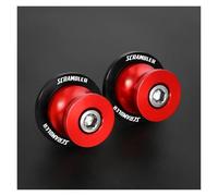 Motorcycle Rear Stand Swing Arm Spool FOR SCRAMBlER 1100 800 400 2019 2020-2023 2022 6MM Motorcycle Swingarm Spools Sliders Accessories Swing Arm Stand Screw(RED)