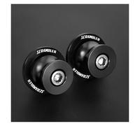 Motorcycle Rear Stand Swing Arm Spool FOR SCRAMBlER 1100 800 400 2019 2020-2023 2022 6MM Motorcycle Swingarm Spools Sliders Accessories Swing Arm Stand Screw(BLACK)