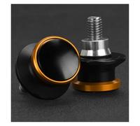 Motorcycle Rear Stand Swing Arm Spool for Suzuki GSX-R GSXR 600 750 1000 K1 K2 K3 K4 K5 K6 K7 K8 K9 K10 K11 GSXR1300 CNC Swingarm Swing Arm Spools Sliders M8 Blots(P-16)