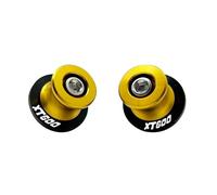 Motorcycle Rear Stand Swing Arm Spool For XT660 X R Z 2004-2023 Motorcycle Accessories M6 Swingarm Slider Spools Customized 6MM Stand Screws(YELLOW)