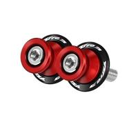 Motorcycle Rear Stand Swing Arm Spool For YZFR1 R1M R1S YZFR3 YZFR6 YZFR7 R15 V3 TENERE700 Motorcycle Aluminum Swingarm Spools Slider Stand Screws(YZFR3 Red)