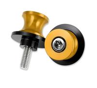 Motorcycle Rear Stand Swing Arm Spool For ZONTES G1-125 ZT125 Z2 ZT125-U U1 125-G1X U125 8mm Motorcycle Access CNC Aluminum Swingarm Spools Slider Rear Stand Screws(No logo yellow)
