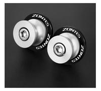 Motorcycle Rear Stand Swing Arm Spool For ZONTES G1-125 ZT125 Z2 ZT125-U U1 125-G1X U125 8mm Motorcycle Access CNC Aluminum Swingarm Spools Slider Rear Stand Screws(With logo silver)