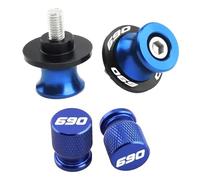 Motorcycle Rear Stand Swing Arm Spool Sliders For KT@&M Duke690 Duke 690 SMC 690MC Enduro R Accessories Bolts Valve Caps Motorcycle Swingarm Spools Sliders Stand Screws(Aa-10)