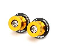 Motorcycle Rear Stand Swing Arm Spool Sliders For Monster 696 796 821 1200 S2R 800 Swingarm Spools Sliders Stand Screws CNC Motorcycle Accessories M6(Qq-9)