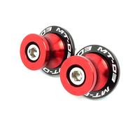 Motorcycle Rear Stand Swing Arm Spool Sliders For MT03 Mt09 Mt10 CNC Swingarm Spool Slider Stand Screws 6MM Bolt Motorcycle Accessories(Red MT03)