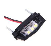 Motorcycle rear stop Light Universal 1PC 3 LED Motorcycle Low Consumption Bright Fashion Taillight Rear Tail License Plate Brake Number Light