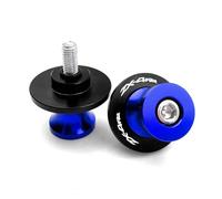 Motorcycle rear swing arm bracket screw For ZX4RR ZX-4RR 2023 Motorcycle CNC Swingarm Spools Rear Stand Screws Sliders Keychain(QCD Blue)