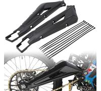 Motorcycle Rear Swing Arm Protector,Swing Arm Covers Guard Frame Protector for Sur-Ron Sur Ron Light Bee S/X Electric Dirt Bike-Imitation Carbon Fiber