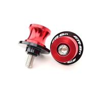 Motorcycle rear swingarm bracket screw spool slide For ER6N ER-6N 2006-2016 Motorcycle CNC Accessories 10MM Bolts Swingarm Spools Slider Stand Screws(ER6N Red)