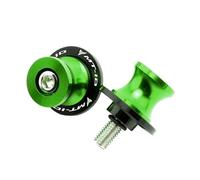 Motorcycle rear swingarm bracket screw spool slide For Mt03 Mt09 Mt10 MT-03 MT-09 MT-10 Motorcycle Accessories CNC Aluminum 6MM Bolts Swingarm Spools Slider Stand Screws(MT10 Green)