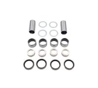 Motorcycle Rear Swingarm Rebuild Kit With Bearing Oil Seal Shaft Bushing Liner Tube Compatible With Various Models