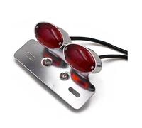 Motorcycle Rear Tail Light Universal Modified Motorcycle with Steering LED Tail Light License Plate Rear Brake Light Motorcycle Equipment Parts