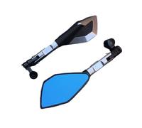 Motorcycle Rear View Aluminum Alloy Side Rearview Mirrors Handlebar Universal For KA&WASAKI Z900 Z900RS Z800 Z1000 Motobiker Motorcycle Rear View Rearview Mirrors