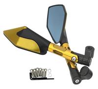 Motorcycle Rear View Aluminum Alloy Side Rearview Mirrors Handlebar Universal For KA&WASAKI Z900 Z900RS Z800 Z1000 Motobiker Motorcycle Rear View Rearview Mirrors