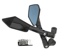 Motorcycle Rear View Aluminum Alloy Side Rearview Mirrors Handlebar Universal For Kaw&asaki Z900 Z900RS Z800 Z1000 Motobiker Rears Views Mirrors