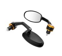 Motorcycle Rear View Mirror 7/8" Handle Bar End Side Rearview Aluminum For Aprilia For Rs 125 Rsv4 Rs4 For Tuono V4 1100 For Buell Xb12 Motorcycle Rearview Mirrors