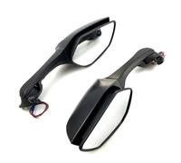 Motorcycle Rear View Mirror For Kawasaki For ZX10R For ZX10 For ZX 10 R 2011 2012 2013 2014 2015 Motorcycle Wide-angle Rearview Mirrors Turn Signal Light Motorcycle Handlebar End Mirrors