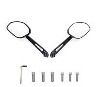 Motorcycle Rear View Mirror Left Right Glass Lenses For DUCATI MONSTER + 659 695 696 796 821 950 937 1100 1200 S R Handlebar Mirror(B)