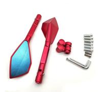 Motorcycle Rear View Mirror Motorbike Rearview Side Mirror For DUCATI For MONSTER 748 916 M400 M600 M620 M750 M900 ST2(Rosso)