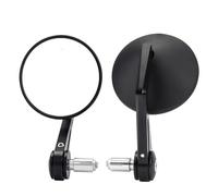Motorcycle Rear View Mirror Motorcycle Bar End Mirror Universal 360° Handlebar Rearview Mirror For Sportster For Softail For Road King For V-star Motorcycle Accessories(Round)