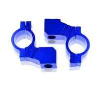 Motorcycle Rear View Mirror Mount Adapter 2pcs Aluminum Alloy Bracket for Action Camera Holder on Motorbike Side Wing Mirror Scooter for E Bike Dirt Bike Fit Red Blue Gold Black Silver Purple(blue)