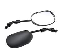 Motorcycle Rear View Mirror Pair Motorcycle Rear View Mirrors 10mm Rigth Thread Chinese ATV QUAD Moped Scooter Parts Bar End Mirrors