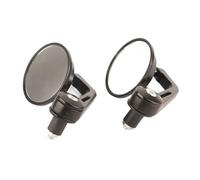 Motorcycle Rear View Mirrors 7/8" Universal Round Motorbike Motorcycle Rear View Handle Bar End Rearview Side Mirrors Chrome
