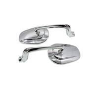 Motorcycle Rear View Mirrors 8-10MM Motorcycle Mirror Rear Mirrors For Honnet For Shadow 600 750 900 919 CB500X NC750X CB750 CRF 1100L For African Twin(Chrome)