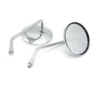 Motorcycle Rear-View Mirrors Back Side Convex Mirror Rearview Mirror Scooter E-Bike Motor Rear View Mirrors Universal 8Mm 10Mm