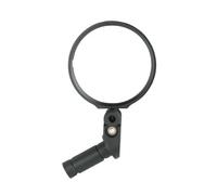 Motorcycle Rear View Mirrors Bicycle 1PC Mirror Universal Left Right Mount Acrylic Convex or Flat Lens Rear View Sight Reflector Angle Adjustable