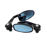 Motorcycle Rear View Mirrors Clear Glass Scooter Bar End Handlebar Mirror Accessories For Duc&ati Monster 696 For Triumph Sides BarEnd Mirrors
