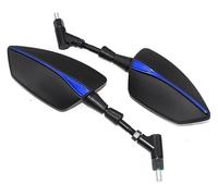 motorcycle rear view mirrors For CFMOTO 150NK 250NK 400NK 650NK 650MT Motorcycle Side Rearview Mirrors Reversing Mirror Backview Reflector(Blue)