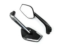 Motorcycle Rear View Mirrors For F800R For F750GS For F850GS For Adventuer For R1250GS For R1200GS Motorcycle Adjustable Side Rear View Mirrors Handlebar Mirrors(Blac)