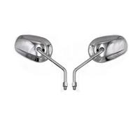 motorcycle rear view mirrors For Kawasaki For Vulcan VN 800 900 1500 1600 1700 10mm Motorcycle Side Mirror Rear View Rearview Mirrors(Chrome)