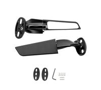 Motorcycle rear view mirrors For Ninja 250 300 400 650 ZX6R ZX10R YZF R1 R3 R125 R15 R25 replacement Wind wing Stealth side mirrors Rotatable 360° Adjustable Motorcycle side mirror (big size)