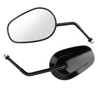 motorcycle rear view mirrors For Suzuki For Touring For Sportster 883 1200 For Dyna For Heritage For Softail Motorcycle 8MM Rear View Mirrors Rearview Side