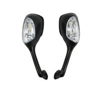 Motorcycle Rear View Mirrors For SUZUKI GSXR 600 750 1000 2006-2010 K6 K7 K8 SV650 650S Motorcycle Rearview Rear View Side Mirrors LED Turn Signal Light