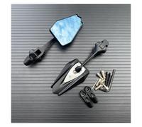 Motorcycle Rear View Mirrors For Suzuki(Silver)