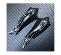 Motorcycle Rear View Mirrors Motorbike Handlebar Mirror Pair For Universal 8mm 10mm Motorcycle Rearview ATV Accessories Mirrors(Black)