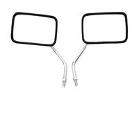 Motorcycle Rear View Mirrors Motorcycle Classic Chrome Rear View Side Mirrors 10MM For Hond&a Rebel 250 Magna 750 Motorbike Accessories