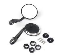 Motorcycle Rear View Mirrors Motorcycle CNC Handlebar Handle Bar Rearview Side Mirrors For Street For Trident 660 For Bobber T120 For Daytona 660 675 Side Rearview Mirrors