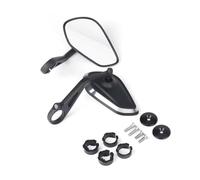Motorcycle Rear View Mirrors Motorcycle CNC Handlebar Handle Bar Rearview Side Mirrors For Street For Trident 660 For Bobber T120 For Daytona 660 675 Side Rearview Mirrors