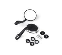 Motorcycle Rear View Mirrors Motorcycle Handlebar Rearview Handle Bar End Mirror For Rocket 3 For Daytona 660 675 For Bobber T120 For Street For Trident 660 Side Rearview Mirrors