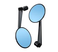 Motorcycle Rear View Mirrors Motorcycle Mirror Scooter E-Bike Rearview Mirrors Electromobile Back Side Convex Mirror For 2Pcs/Pair Universial 8mm 10mm