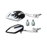 Motorcycle Rear View Mirrors Motorcycle Rearview Mirror 360° Rotating Adjustable Scooter Universal Accessories Handlebar Rear View Side Mirrors