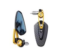 Motorcycle Rear View Mirrors Motorcycle Rearview Mirror Carbon Fiber Handlebar Mirrors For Roy&al Enfi&eld Meteor Classic 350 500 Interceptor 650
